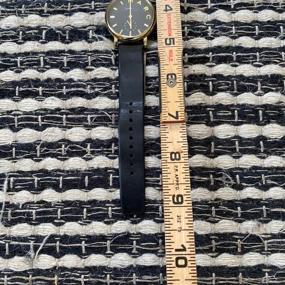 🌿Marc By Marc Jacob’s Women’s Analog Black Leather Strap Baker Watch - Picture 10 of 10